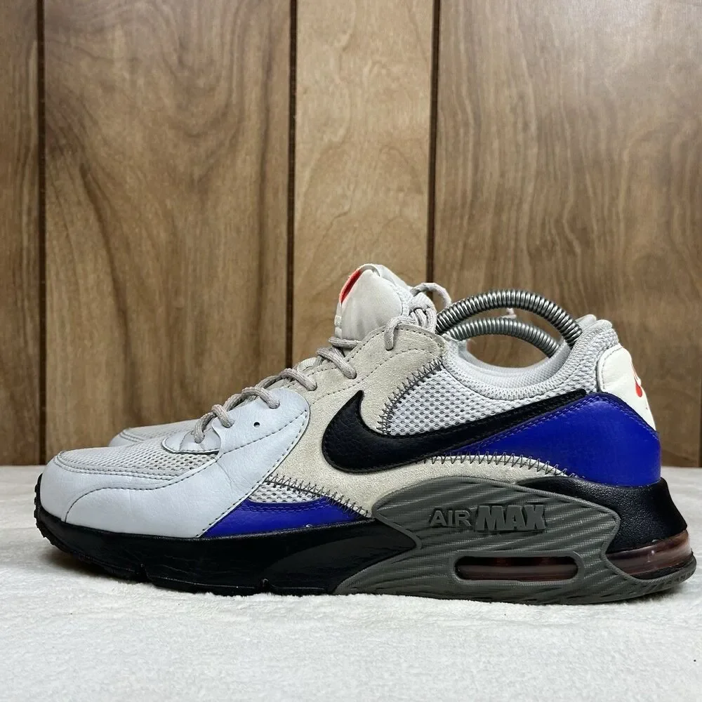 Nike Air Max Excee Mens Size 10 CD4165-015 Pure Platinum Iron Grey Running Shoes